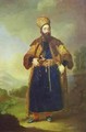 Portrait Of Murtaza Kuli Khan Study 1796 - Vladimir Lukich Borovikovsky