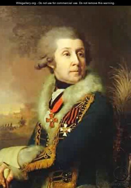 Portrait Of F A Borovsky 1799 - Vladimir Lukich Borovikovsky