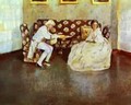 Silence Indoors 1900 - Viktor Elpidiforovich Borisov-Musatov