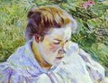 Girl In The Sunlight Study 1897 - Viktor Elpidiforovich Borisov-Musatov