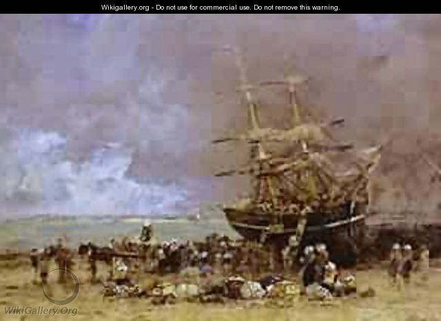 Return Of The Terre Neuvier 1875 - Eugène Boudin