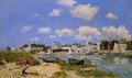 Honfleur a Dock 1885-1890 - Eugène Boudin