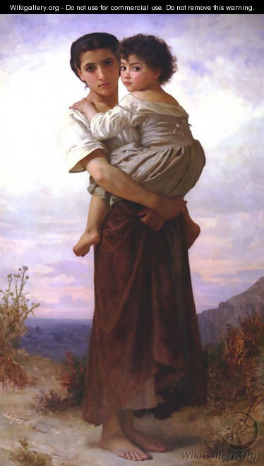 Les Bohemmiennes - William-Adolphe Bouguereau