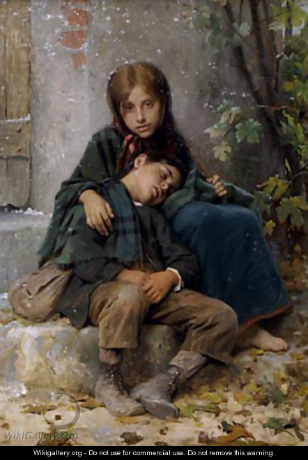 Le Jeune Mendiants (Young Beggars) - William-Adolphe Bouguereau