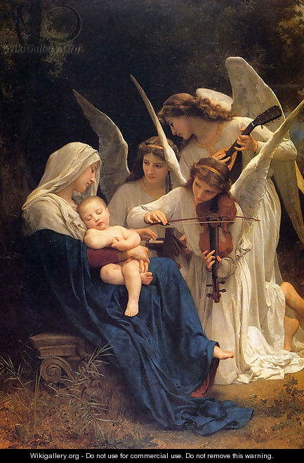 La Vierge Aux Anges - William-Adolphe Bouguereau