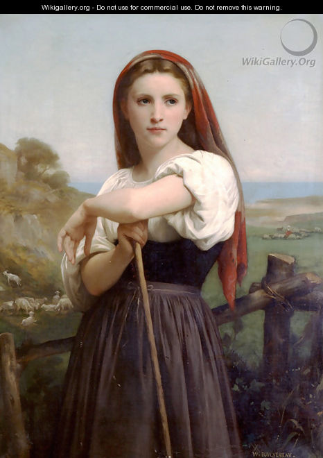 Jeune Bergere 1868 - William-Adolphe Bouguereau