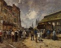 Trouville Fish Market 1871 - Eugène Boudin