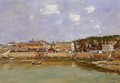 The Port of Trouville Low Tide 1897 - Eugène Boudin