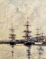 The Port at Saint-Vaast-la-Houghe 1892 - Eugène Boudin