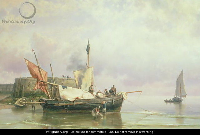 Marine Scene - Barend Cornelis Koekkoek