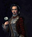 Portrait of a Jacobite Lady - Alexandre Rene Veron