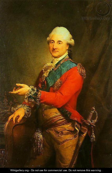 Portrait of Stanislaus Augustus Poniatowski King of Poland - Marcello Bacciarelli
