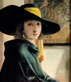 Young Girl in an Antique Costume - Jan Vermeer Van Delft