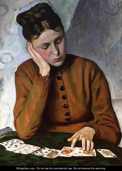 The Fortune Teller 1869 - Frederic Bazille