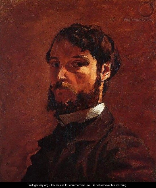 Portrait of a Man - Frederic Bazille