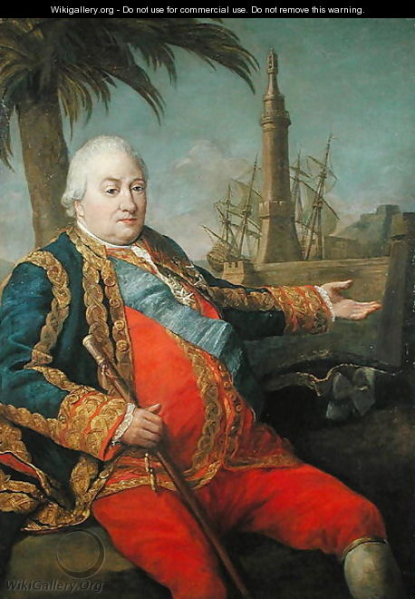 Pierre de Suffren Saint Tropez - Pompeo Gerolamo Batoni