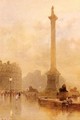 Nelsons Column In A Fog - Rose Maynard Barton