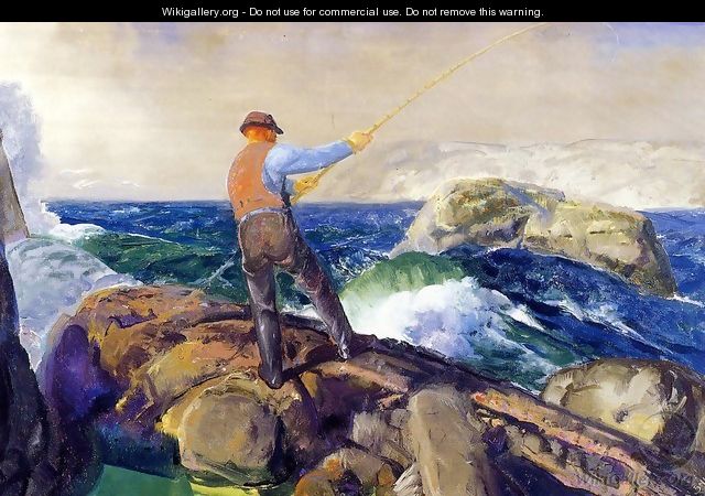 The Fisherman 1917 - George Wesley Bellows