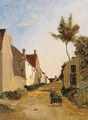 Village Street (aka Chailly) 1865 - Frederic Bazille