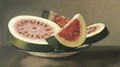 Still Life with Watermelon - American School
