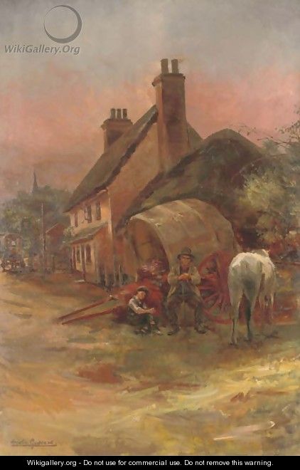 A rest by the inn - Amelia Goddard