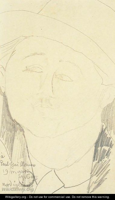 Portrait de Paul Guillaume - Amedeo Modigliani