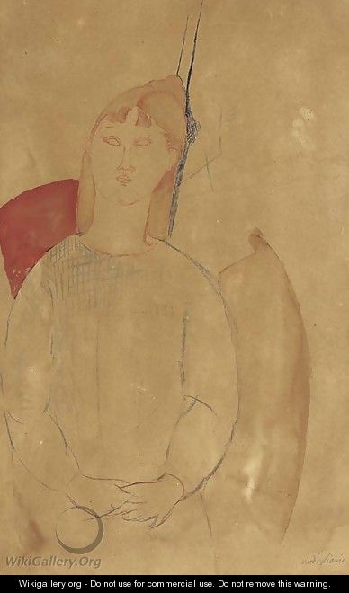 Jeune femme assise - Amedeo Modigliani