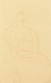 Figura seduta - Amedeo Modigliani