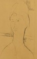 Donna con i capelli raccolti - Amedeo Modigliani