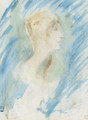 Portrait study of a girl - Ambrose McEvoy