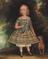 Portrait of a young girl - American School