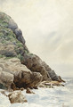 Surf and Cliffs, Conanicut, R.I. - Alfred Thompson Bricher