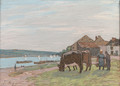 Vaches au paturage - Alfred Sisley
