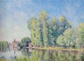 Le Loing aAA  Moret - Alfred Sisley