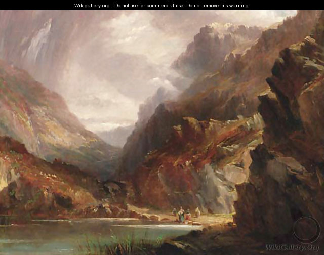 The Gap of Dunloc, Scotland - Alfred William Hunt