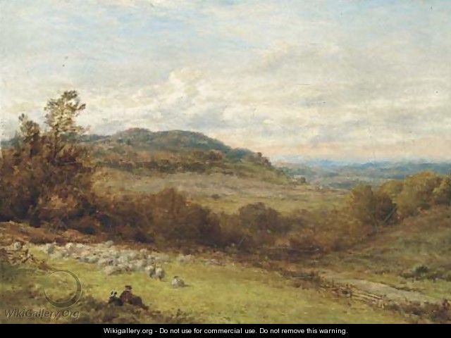 On the Surrey hills - Alfred Walter Williams