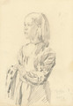Portrait of a girl 2 - Alphonse Maria Mucha