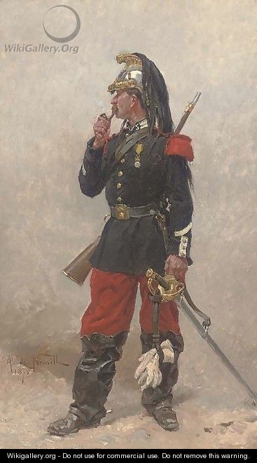 French dragoon - Alphonse Marie de Neuville