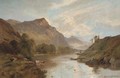 The Dee at Ballater, early morning - Alfred de Breanski