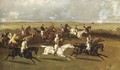 Steeplechasing, traditionally identified as 