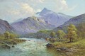 Snowdon from Portmadoc, North Wales - Alfred de Breanski