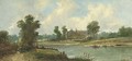 Eton College from the Thames - Alfred Vickers