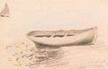 Etude De Bateaux - Alfred Sisley