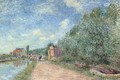 Canal du Loing - Chemin de halage - Alfred Sisley