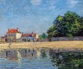 Bords du Loing, Saint-Mammes - Alfred Sisley