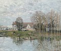 Bords de Seine aAA  Port-Marly - Alfred Sisley