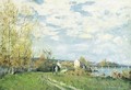 Bords de Seine a Bougival - Alfred Sisley