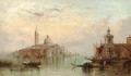 The Dogana, Venice, looking towards Santa Maria Maggiore - Alfred Pollentine