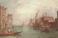 Santa Maria della Salute on the Grand Canal, Venice - Alfred Pollentine