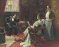 An audience in the parlour - Alexander Fuks